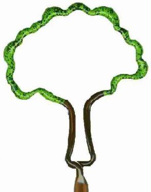 Oak Tree Shaped Pen MC